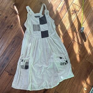 Pyramid cotton dress Small